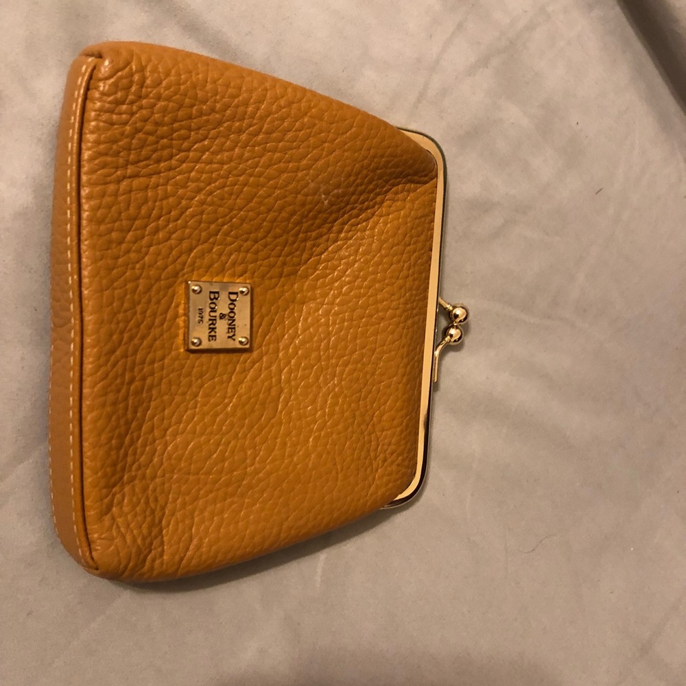 Dooney and Bourke kiss lock coin purse/wallet